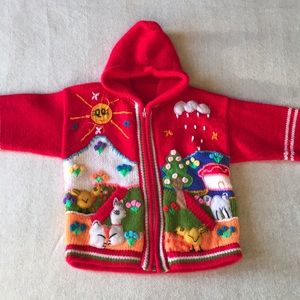 Super cute girls sweater / jacket